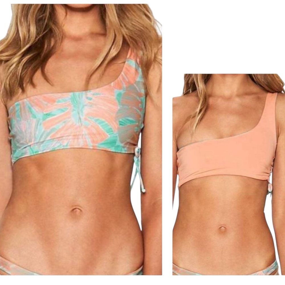 L Space One Shoulder Bikini Top